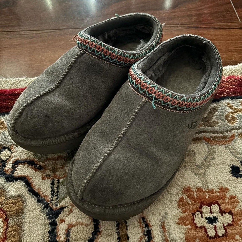 Grey Ugg slippers